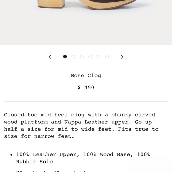 Rachel Comey Bose clog - Picture 6 of 6